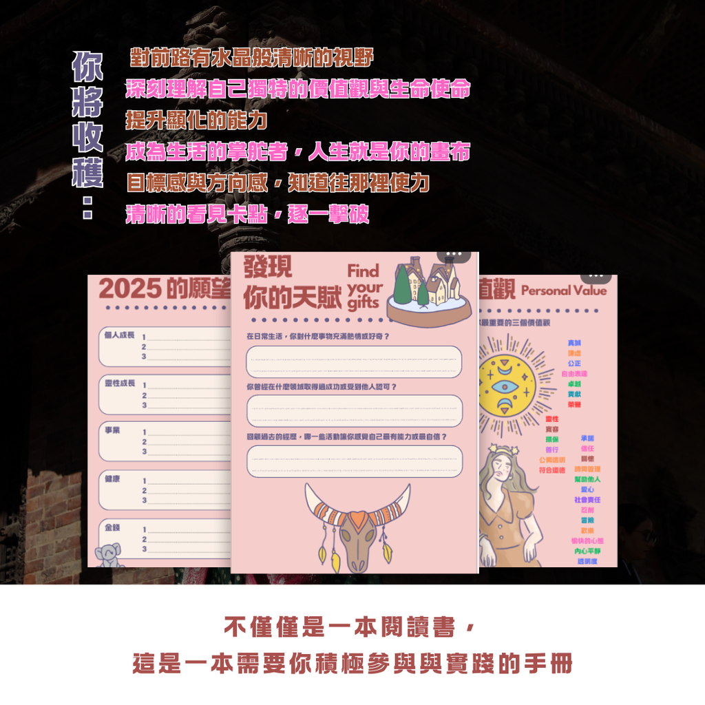 🔹《人生計劃書 2025》——打造你夢想中的一年 ✨