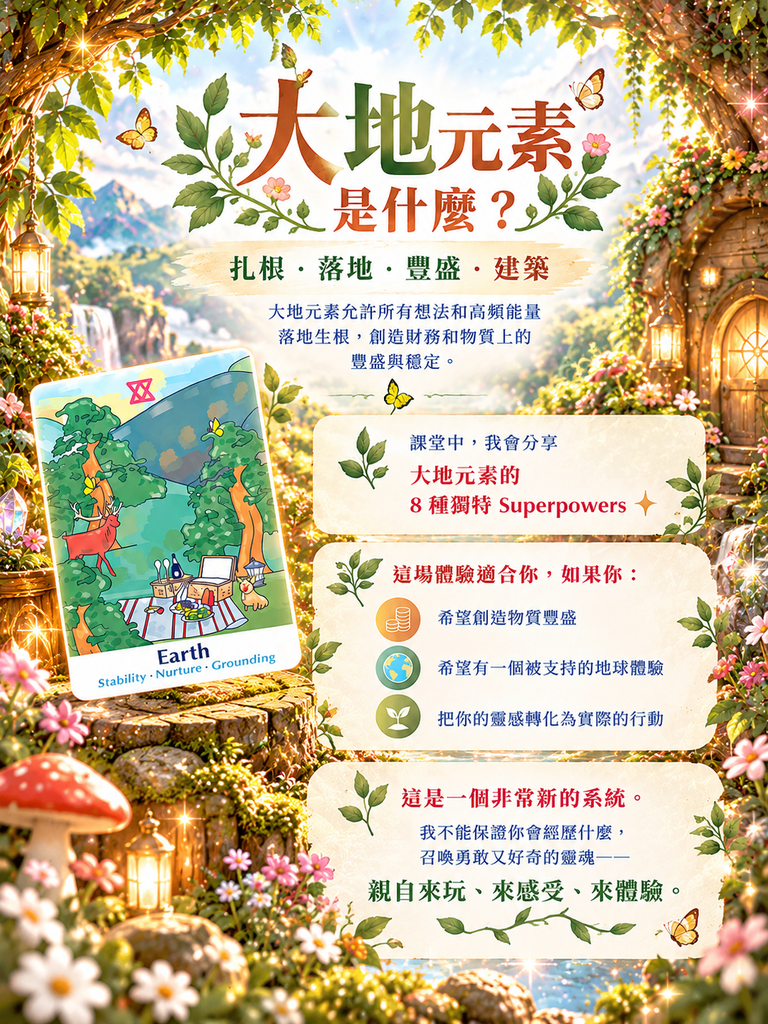 大地元素 | 元素啟動 (普通話)